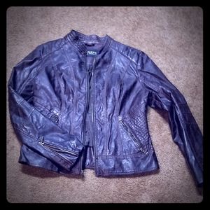 Leather jacket